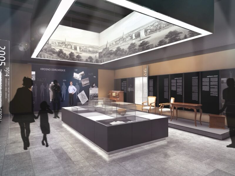 Zamek Piastowski w Krośnie Odrzańskim